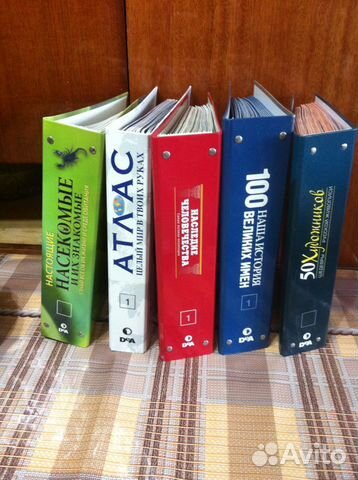 Коллекционные издания с цветными картинками