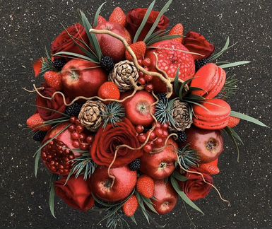 Съедобные букеты/фруктовые/ягодные/ореховые