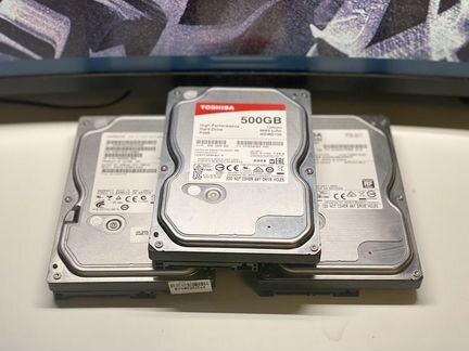 HDD Жесткие диски 3,5’’ (500-100Gb)