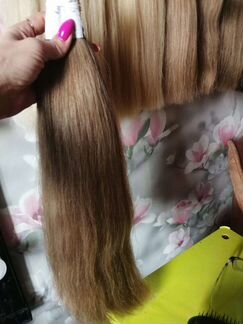 Волосы для наращивания 50см, тон#10(русый) 100гр