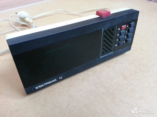 Часы электроника 13
