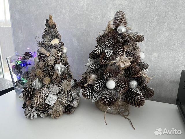 Рождественский новогодний венок Подсвечник елка