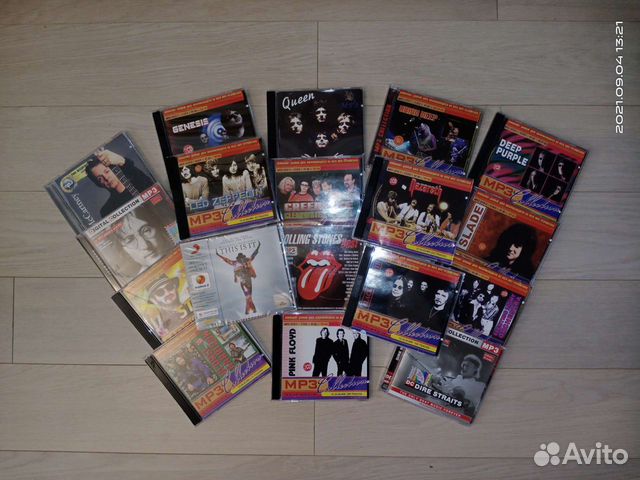 Классика западного рока на CD с 1963 по 2005 годы