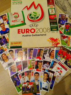 Наклейки euro2008 panini
