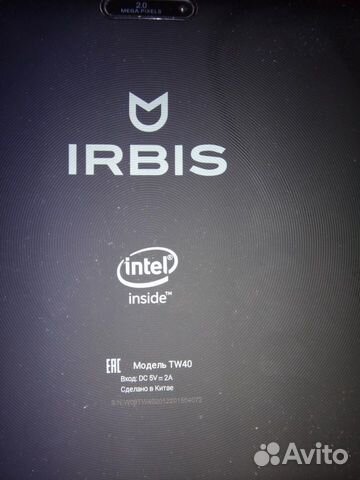 Irbis tw40 переустановка windows 7