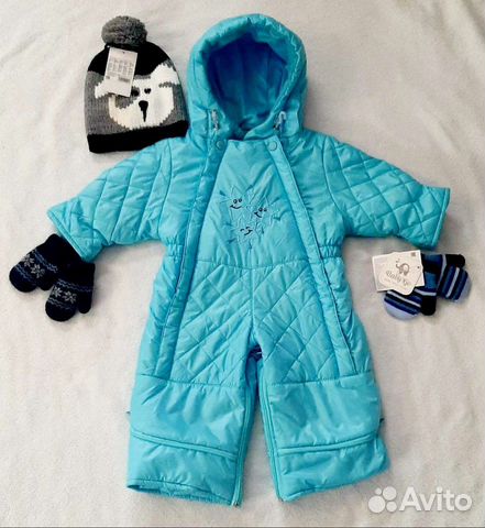 Комбинезон р.68-74, джинсы, кофты, шапки р.74