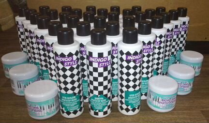 Шампунь безсульфатный индиго стайл