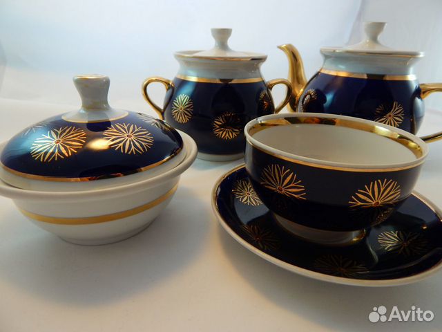 Фарфор чайный сервиз дфз Довбыш