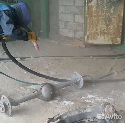 Очистка металла абразивом