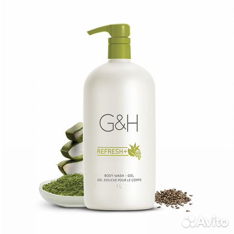 G&H refresh+ Гель для душа, 1 л