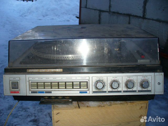 Старинная радиола вега 109 стерео