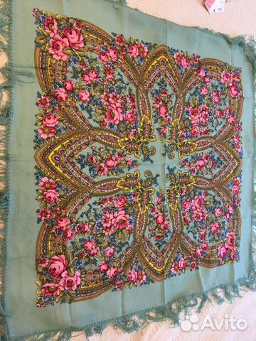 Платок павловопосадский новый