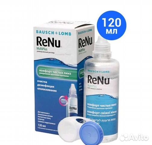 Раствор для линз renu фото