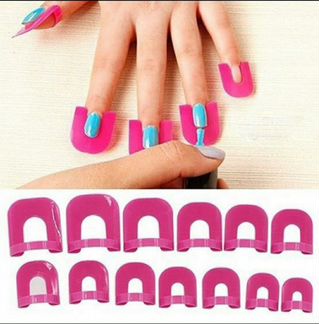 Формы для ногтей трафареты