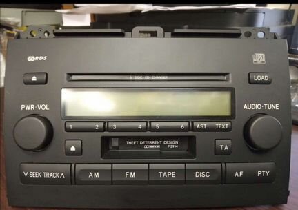 Магнитола ланд крузер 120