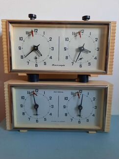 Часы шахматные Янтарь СССР