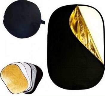 Отражатель фон 5 в 1 на пружине. Размер 110х168см