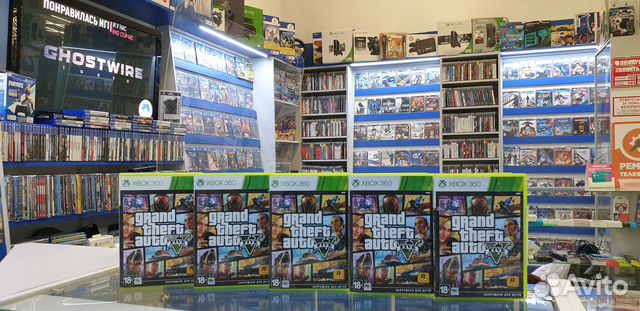 Игровой диск для Xbox360 GTA5