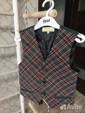 Жилетка для мальчика школьная 122