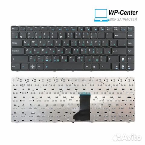 Клавиатура для ноутбука Asus A42, K42, UL30 черная