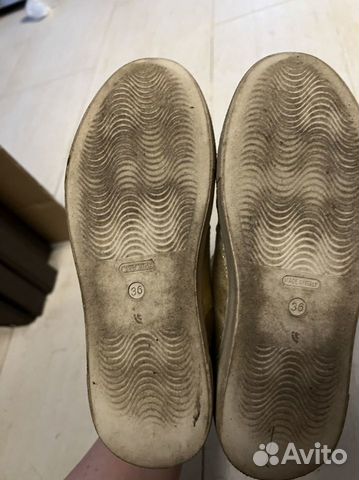 Кеды золотые