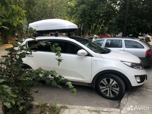 Автобокс багажник на крышу Kia Sportage