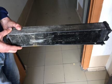 Масленый радиатор на мерседес оригинал behr