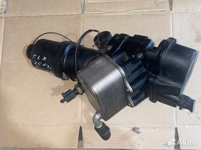 Корпус маслянный, теплообменник 2.0fsi VW, Skoda