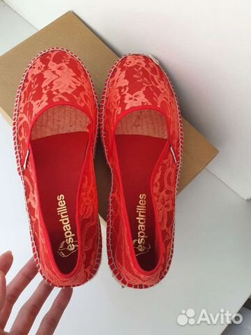 Эспадрильи женские Espadrilles р.39 новые