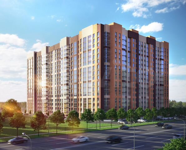 3-к. квартира, 89,9 м², 9/16 эт.