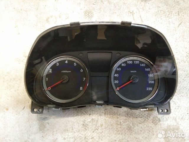 Щиток приборов Хендай Солярис МКПП