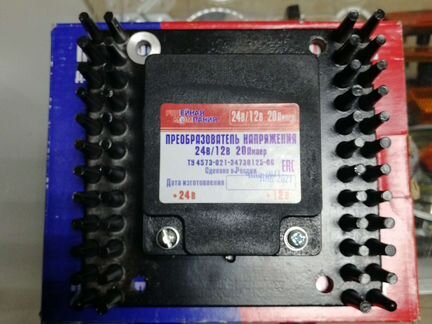 Преобразователь напряжения (инвертор) 24-12V 20А