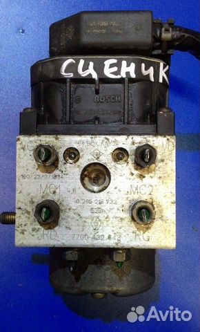 Блок абс Рено Сценик 2001