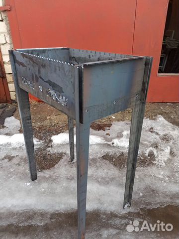 Мангал высокий 3 мм
