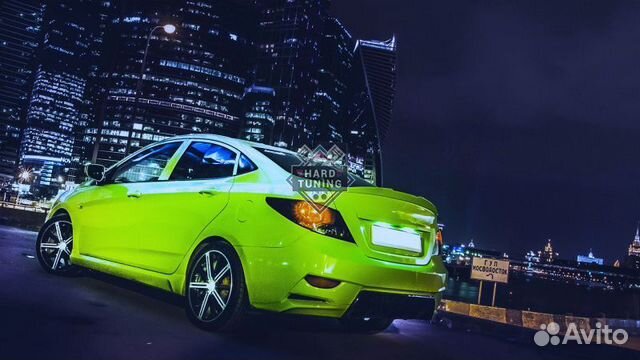 Задний бампер 