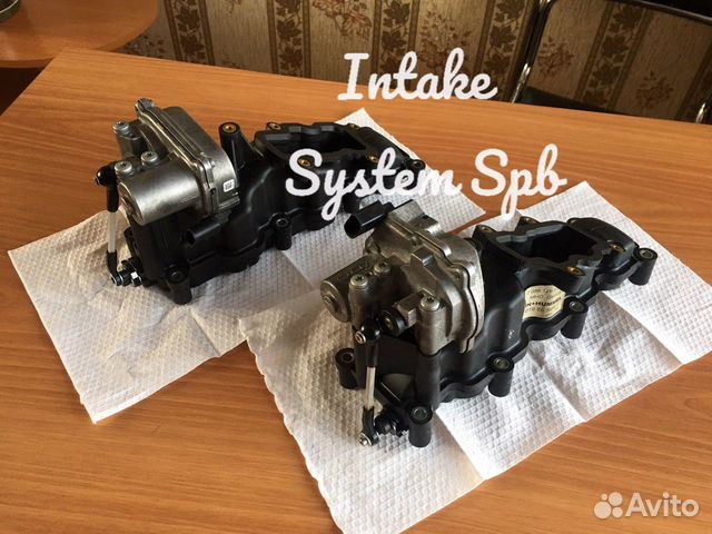 Впускной коллектор VW audi 3.0 TDI