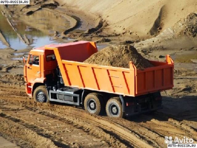 Песок гравий