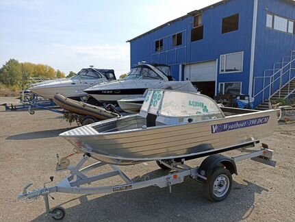 WyatBoat 390 DCM высокий борт + Прицеп 4.2