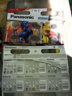 Элементы питания (батарейки) панасоник cr2032