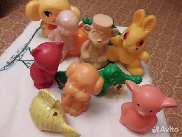 Советские игрушки пластмасса раритет ретро СССР