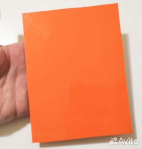 Матерьял для накладок ножа G10 orange USA