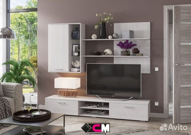 Стенка в гостиную ингрид, ширина 2м