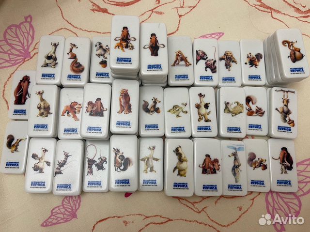 Домино и доска ледниковый период