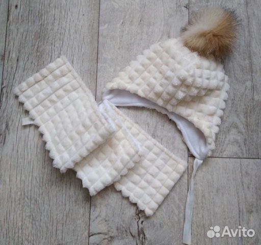 Комплект шапка и шарф