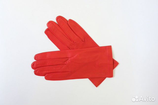 Перчатки кожа Италия
