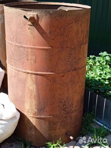 Бочка металлическая