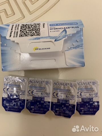 Линзы контактные acuvue oasys двухнедельные