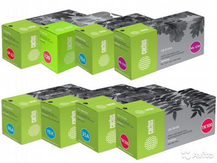 Картриджи Cactus LJ