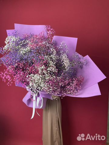 Букет Гигант из гипсофилы с Доставкой