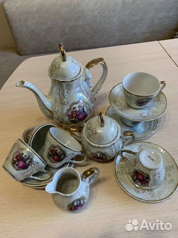 Кофейный сервиз Пастушка